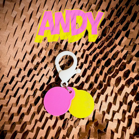 Supermarket Trolley Token Keychain Set - Standard Series