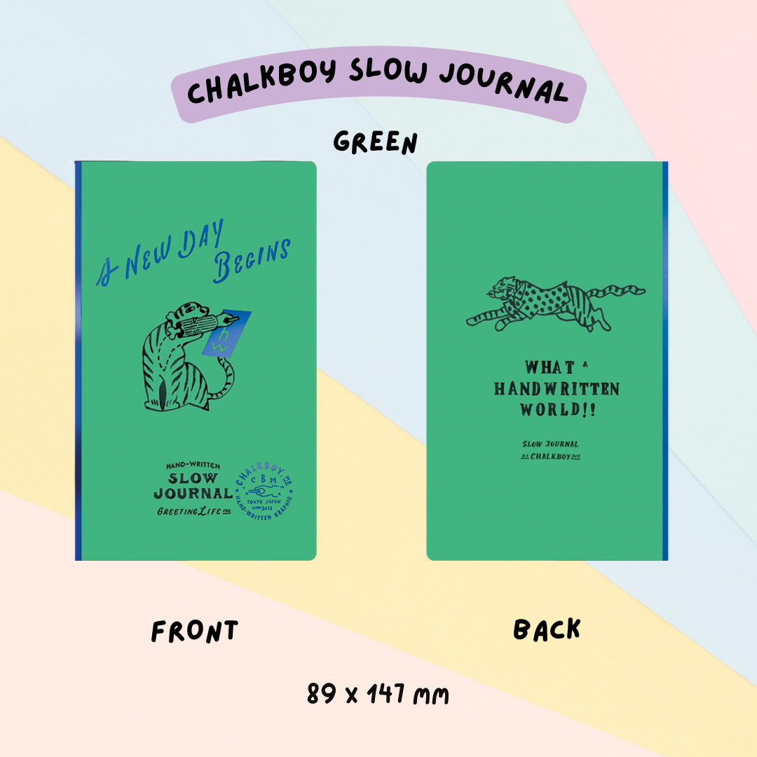 šÆšµ CHALKBOY Slow Journal for Planner/Notebook/Drawing Paper