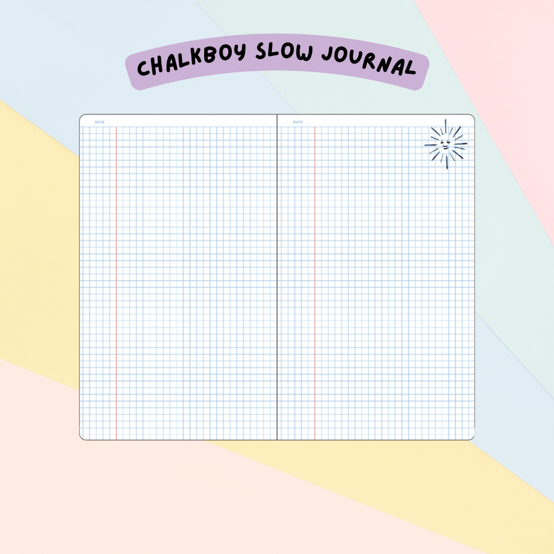 šÆšµ CHALKBOY Slow Journal for Planner/Notebook/Drawing Paper
