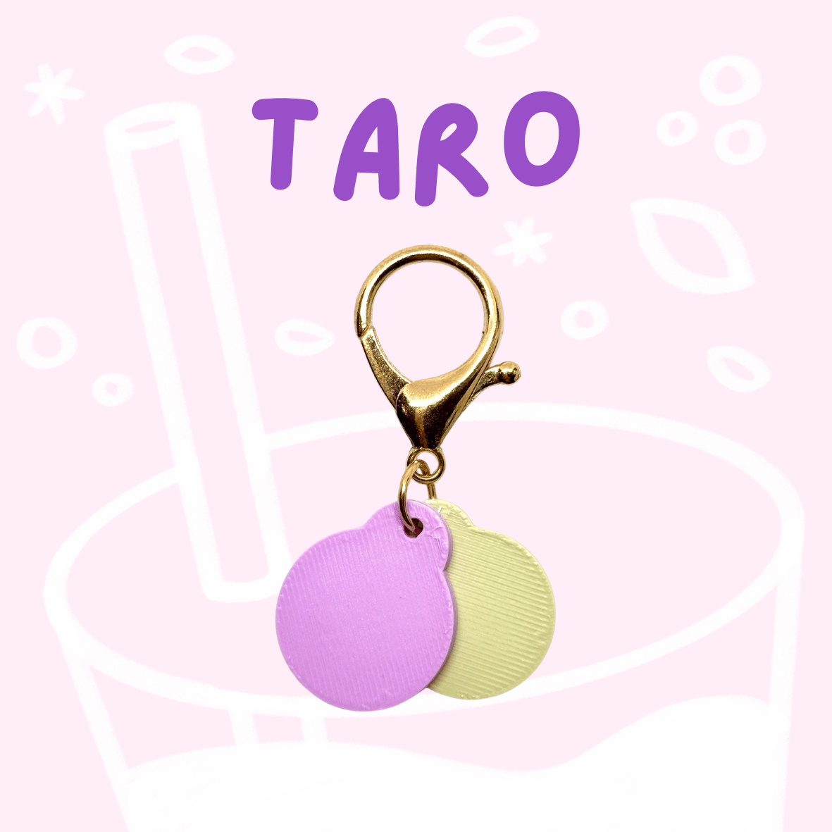 Supermarket Trolley Token Keychain Set - Gelato Series
