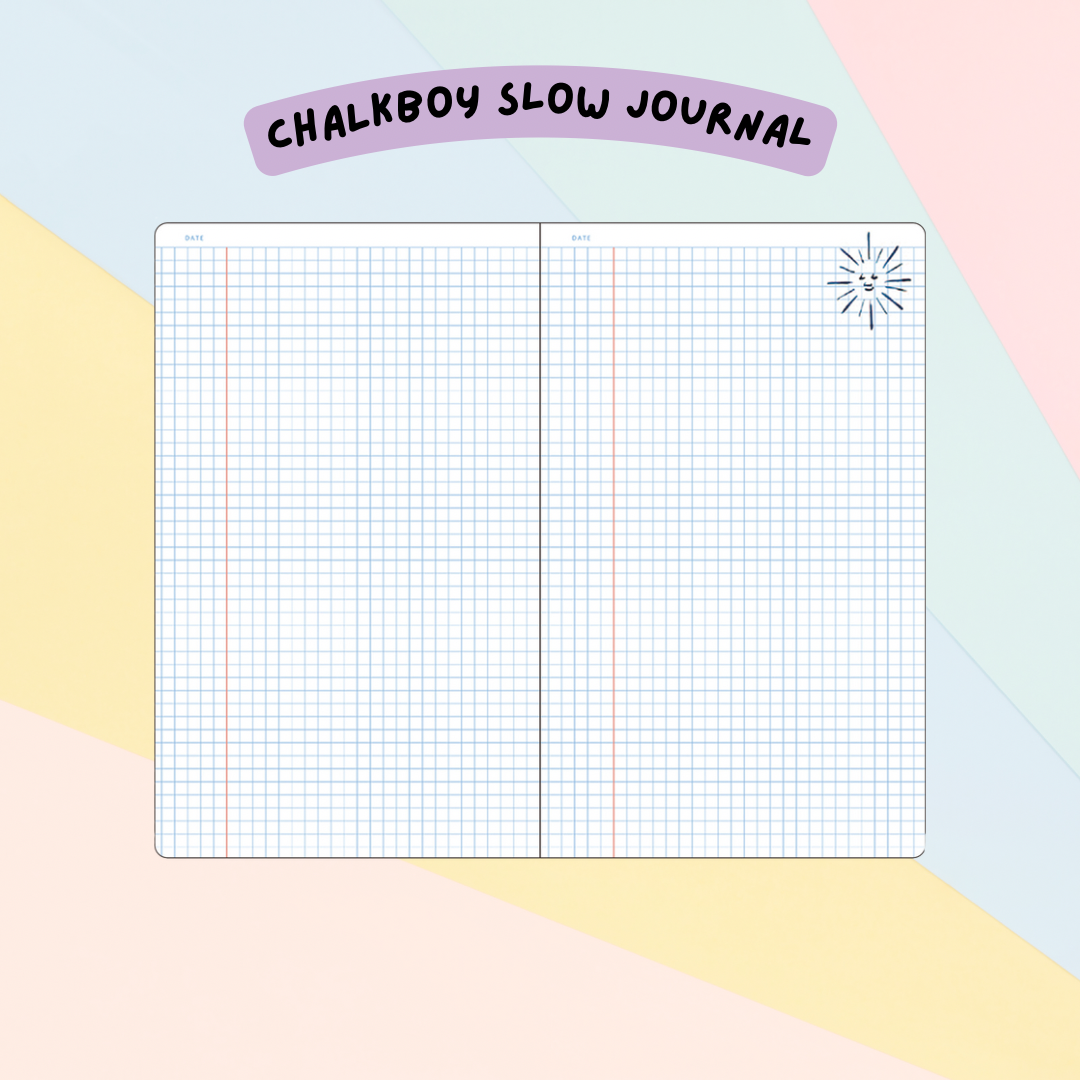 🇯🇵 CHALKBOY Slow Journal for Planner/Notebook/Drawing Paper