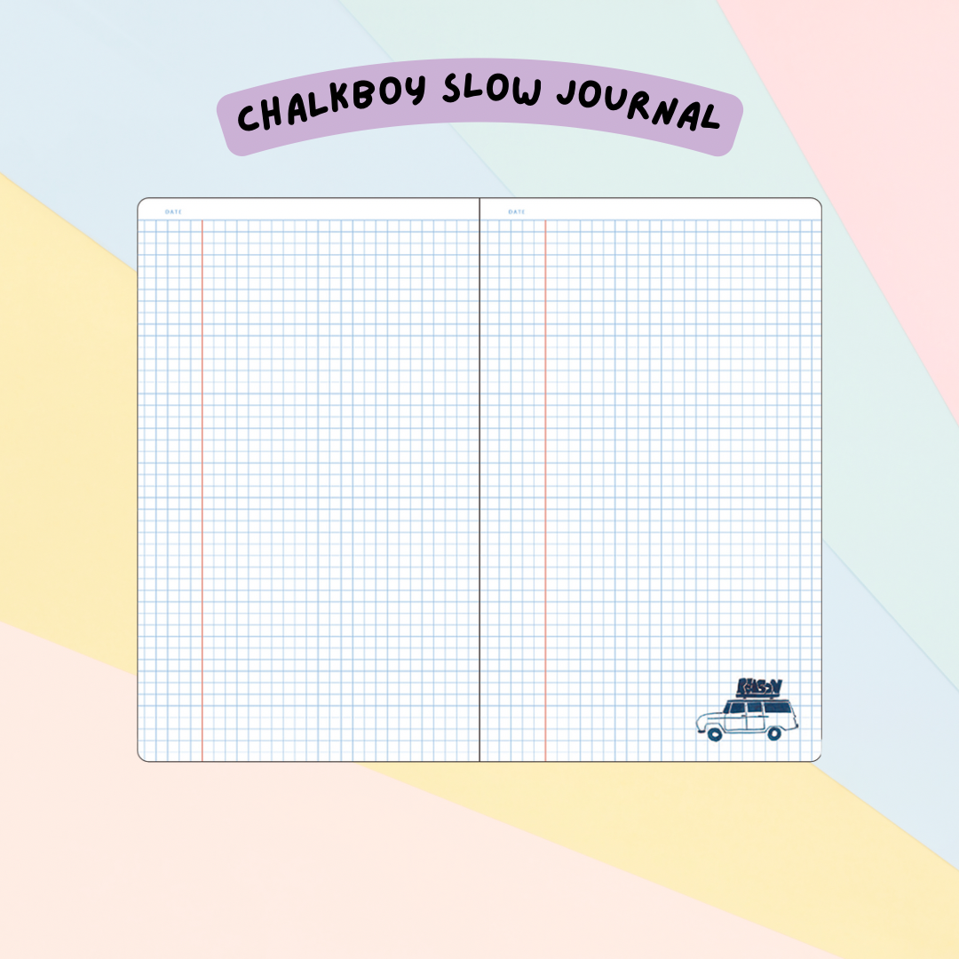 🇯🇵 CHALKBOY Slow Journal for Planner/Notebook/Drawing Paper