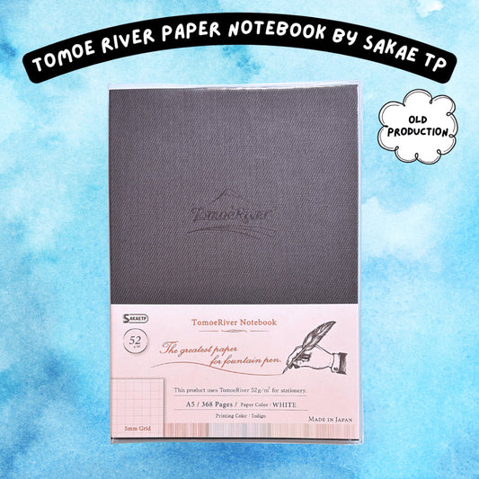 🇯🇵 SAKAE Technical Paper Notebook, A5 Hardcover, Old Discontinued Tomoe River (68g , 52g)