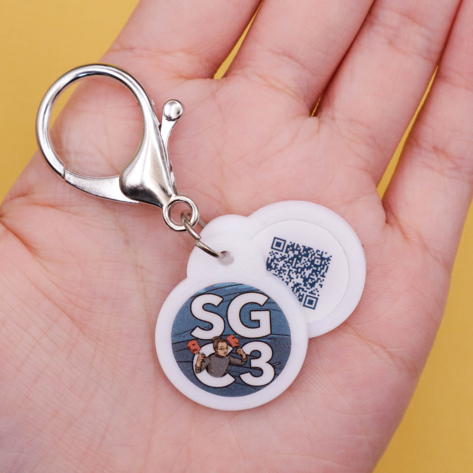 Customisable Supermarket Trolley Token Keychain Set [Min. Order 15 Sets]