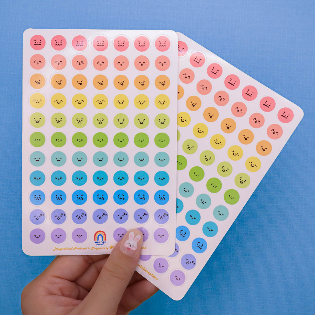 How Are You Feeling Emoji Stickers for Planners