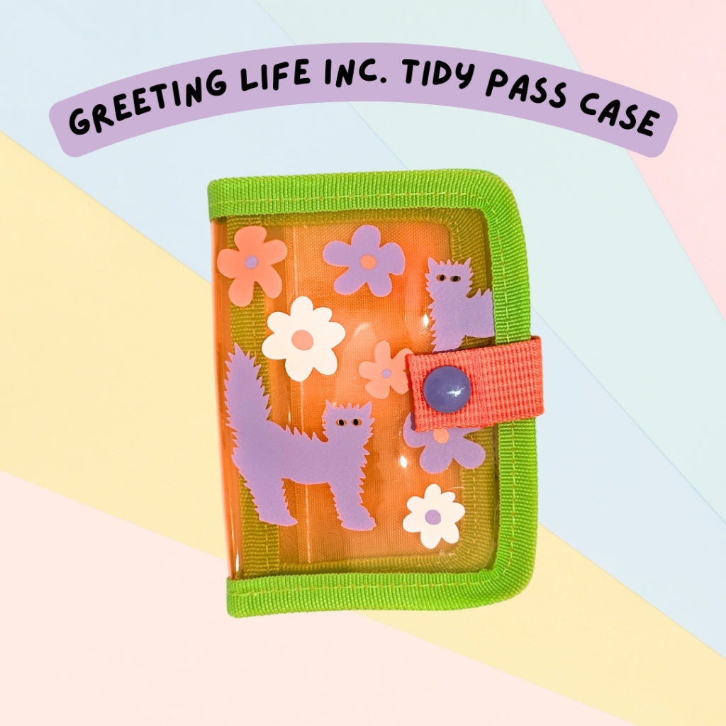 🇯🇵 Greeting Life Inc Tidy Pass Card Key Case