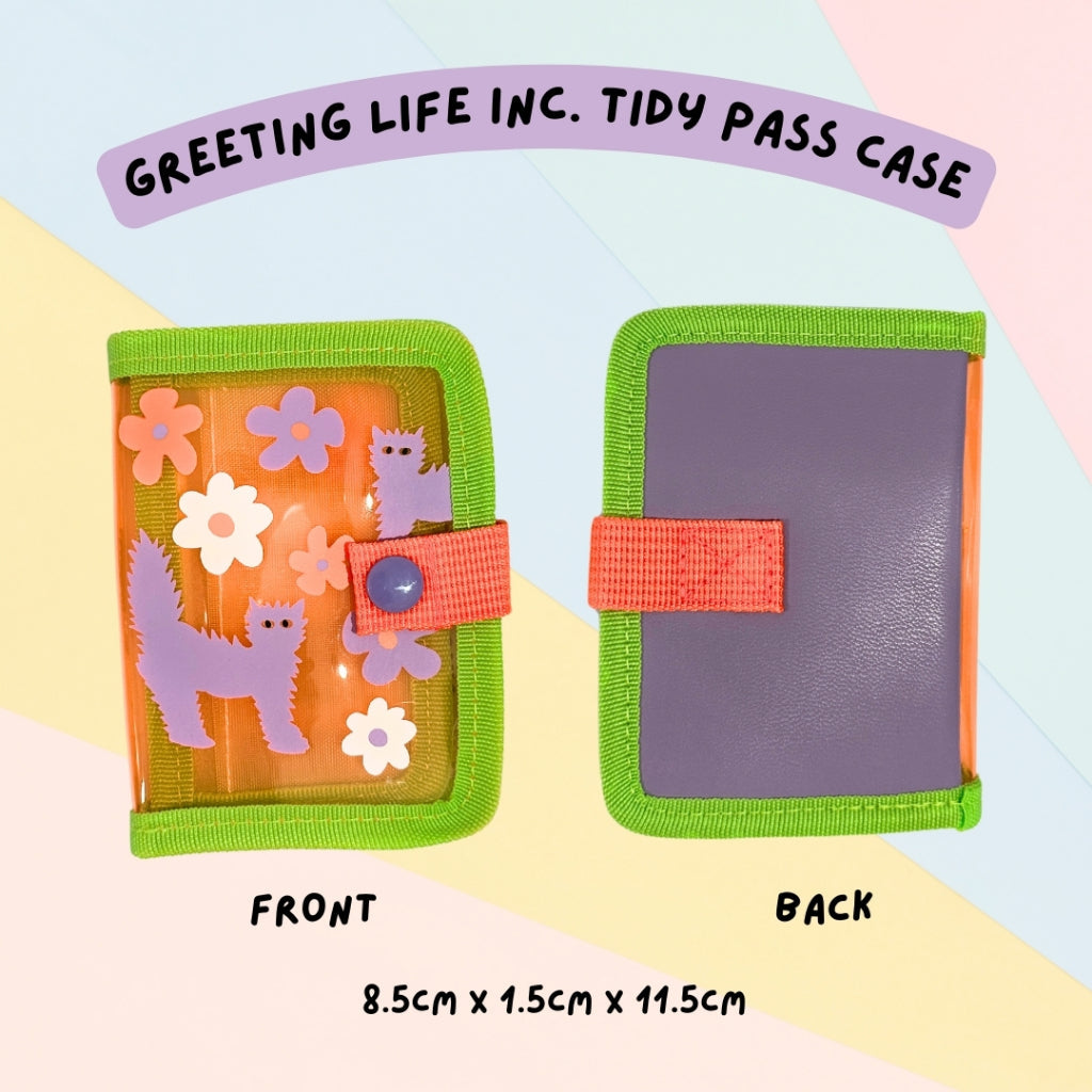 🇯🇵 Greeting Life Inc Tidy Pass Card Key Case